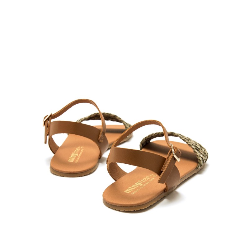 Sandalias Casual de Mujer MTNG FREE-CLEO Verde 62856