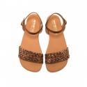 Sandalias Casual de Mujer MTNG FREE-CLEO Marron 62858