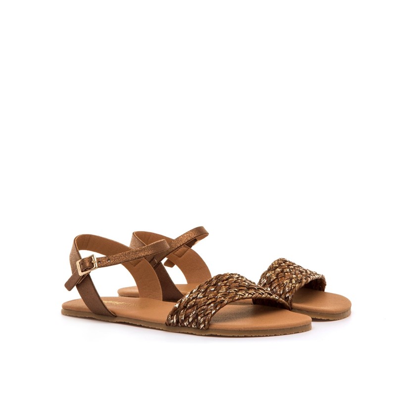 Sandalias Casual de Mujer MTNG FREE-CLEO Marron 62858