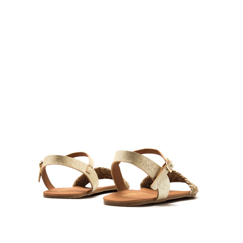 Sandalias Casual de Mujer MTNG FREE-CLEO Beige 62857
