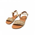 Sandalias Casual de Mujer MTNG FREE-CLEO Beige 62857