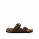 Sandalias Casual de Mujer MTNG LAZY Negro 62654