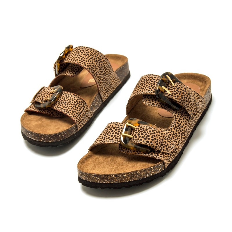 Sandalias Casual de Mujer MTNG LAZY Marron 62653