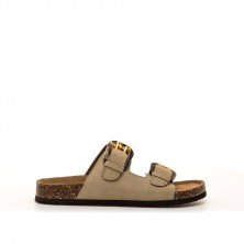 Sandalias Casual de Mujer MTNG LAZY Beige 62655