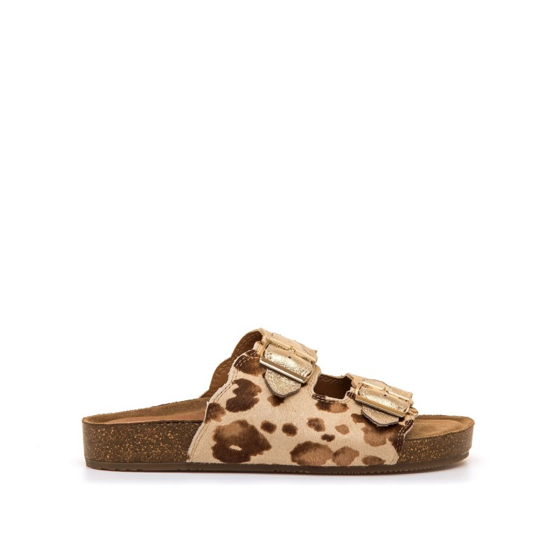 Sandalias Casual de Mujer MTNG LIN Beige 62656