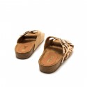 Sandalias Casual de Mujer MTNG LIN Beige 62656