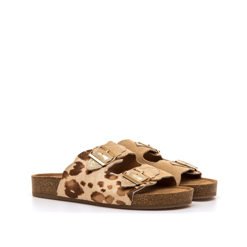 Sandalias Casual de Mujer MTNG LIN Beige 62656