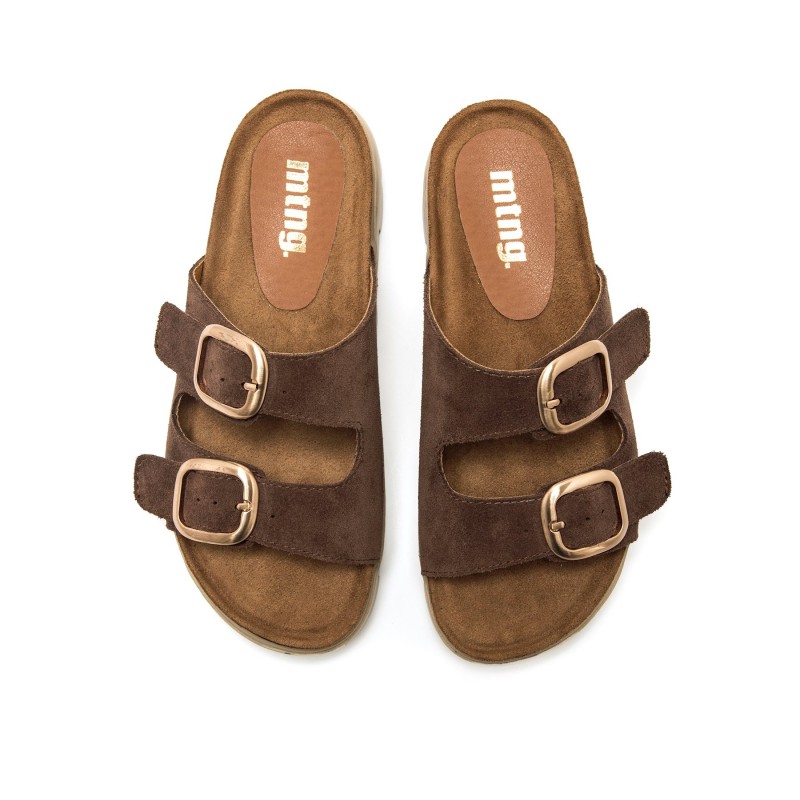 Sandalias Casual de Mujer MTNG LION Marron 62659