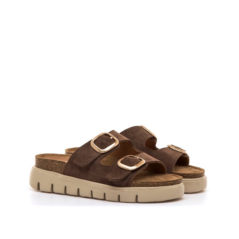Sandalias Casual de Mujer MTNG LION Marron 62659