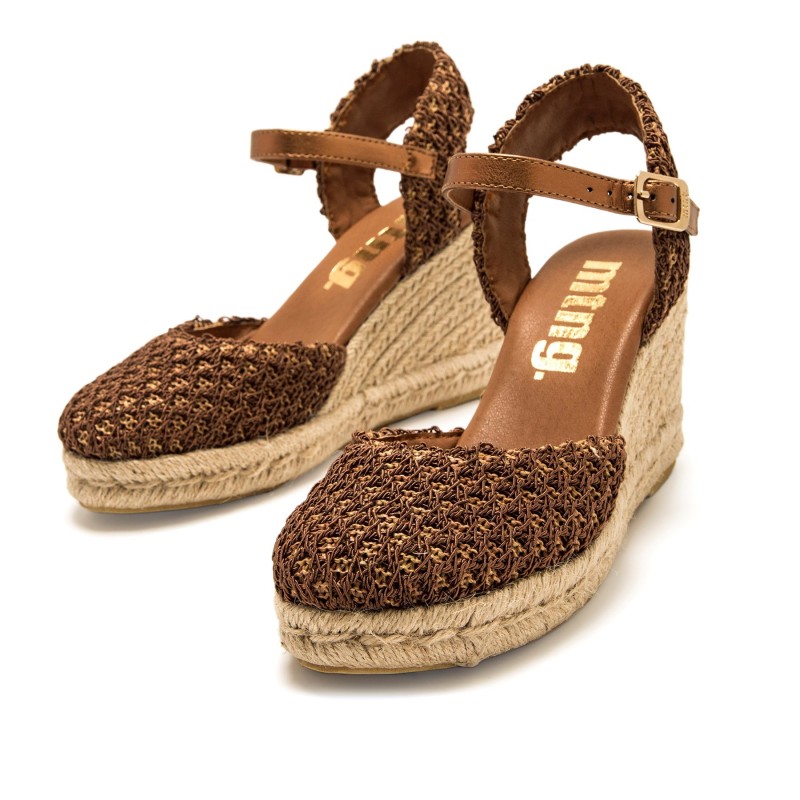 Sandalias Casual de Mujer MTNG LOUISA Marron 62690