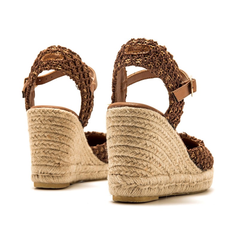 Sandalias Casual de Mujer MTNG LOUISA Marron 62690