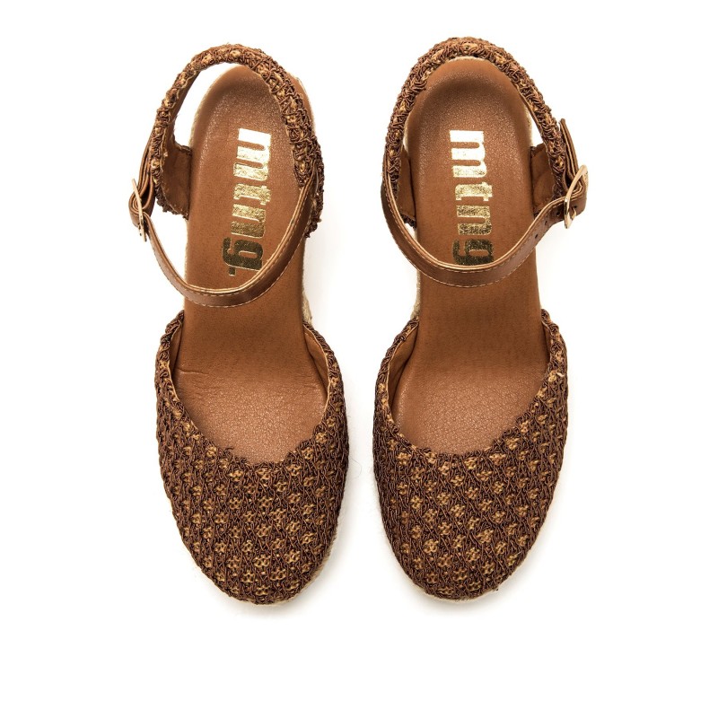 Sandalias Casual de Mujer MTNG LOUISA Marron 62690