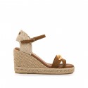 Sandalias Casual de Mujer MTNG LOUISA Marron 62677