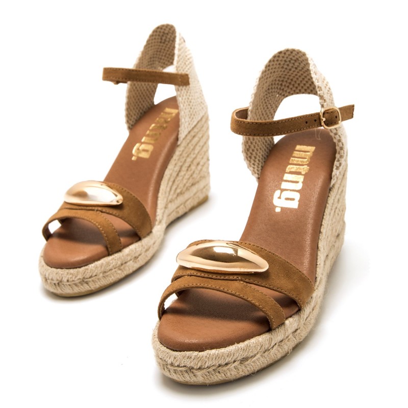 Sandalias Casual de Mujer MTNG LOUISA Marron 62677