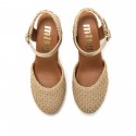 Sandalias Casual de Mujer MTNG LOUISA Oro 62689