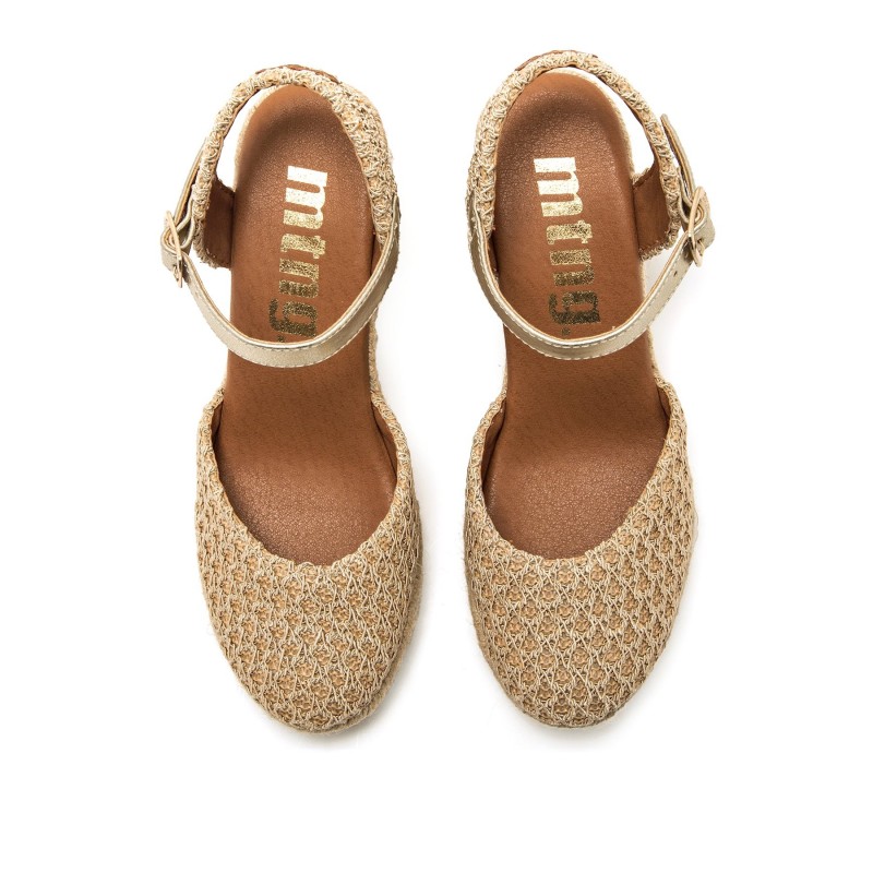 Sandalias Casual de Mujer MTNG LOUISA Oro 62689