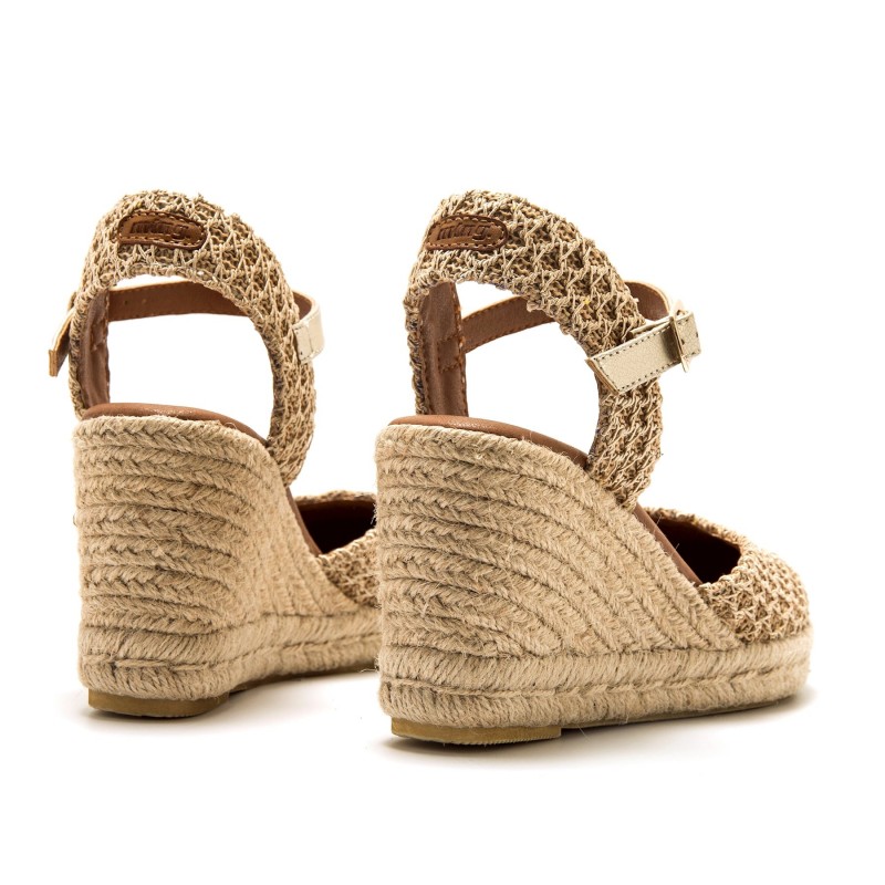Sandalias Casual de Mujer MTNG LOUISA Oro 62689
