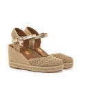 Sandalias Casual de Mujer MTNG LOUISA Oro 62689