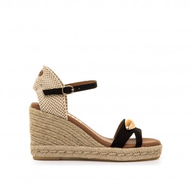 Sandalias Casual de Mujer MTNG LOUISA Negro 62678