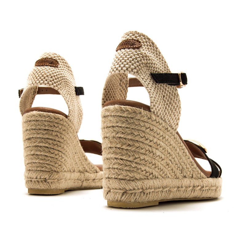 Sandalias Casual de Mujer MTNG LOUISA Negro 62678