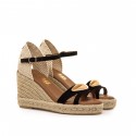 Sandalias Casual de Mujer MTNG LOUISA Negro 62678