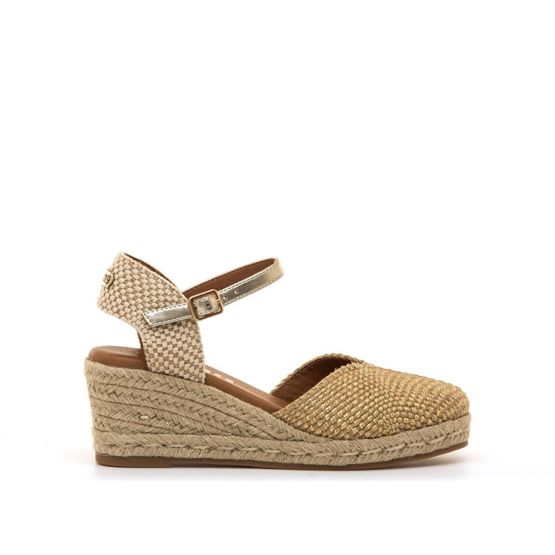 Sandalias Casual de Mujer MTNG MADA Oro 62736