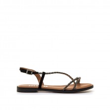Sandalias Casual de Mujer MTNG MARIA Negro 62739