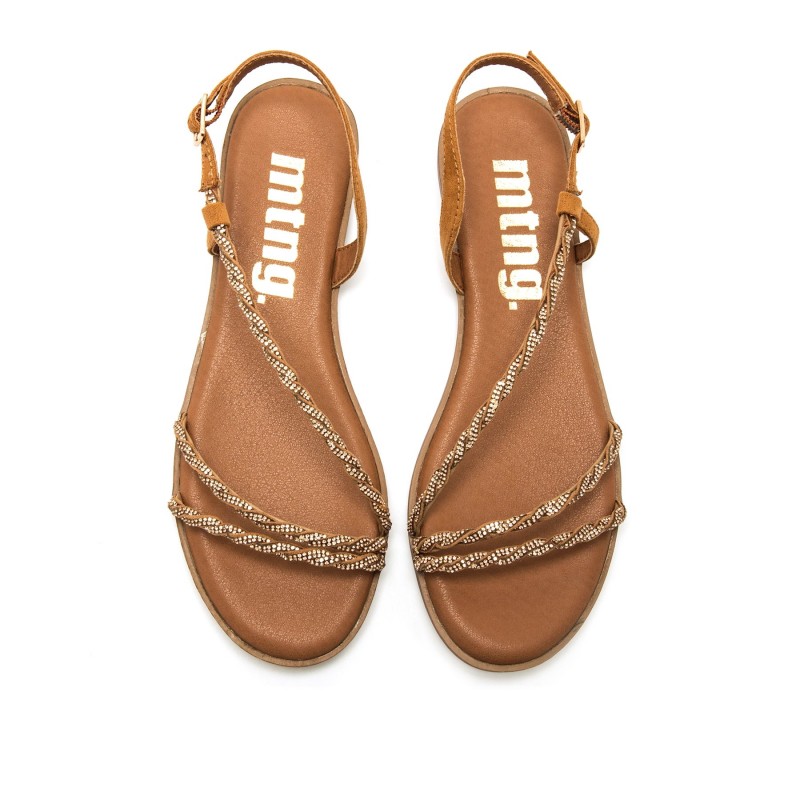 Sandalias Casual de Mujer MTNG MARIA Marron 62738