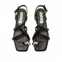 Sandalias Casual de Mujer MTNG NECANE Negro 62679