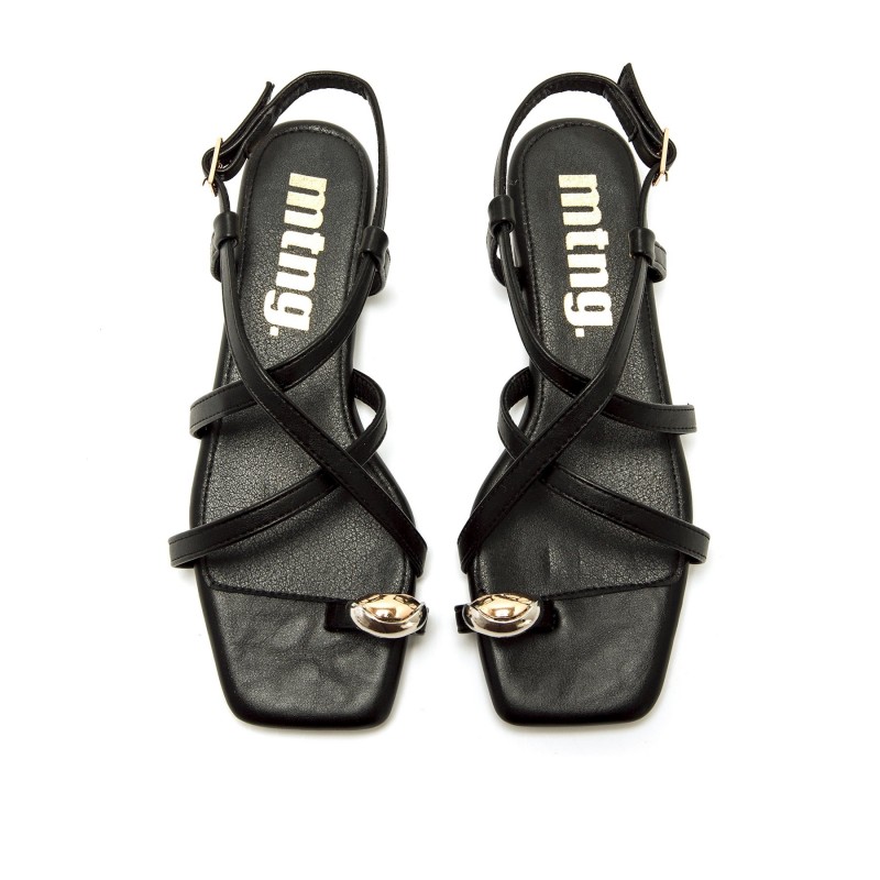Sandalias Casual de Mujer MTNG NECANE Negro 62679
