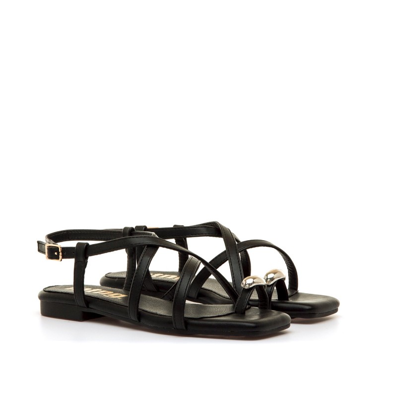 Sandalias Casual de Mujer MTNG NECANE Negro 62679