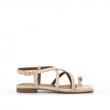 Sandalias Casual de Mujer MTNG NECANE Blanco 62680