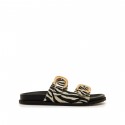 Sandalias Casual de Mujer MTNG SIA Negro 62666
