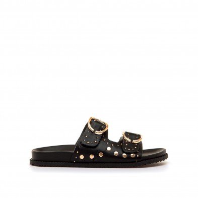 Sandalias Casual de Mujer MTNG SIA Negro 62667
