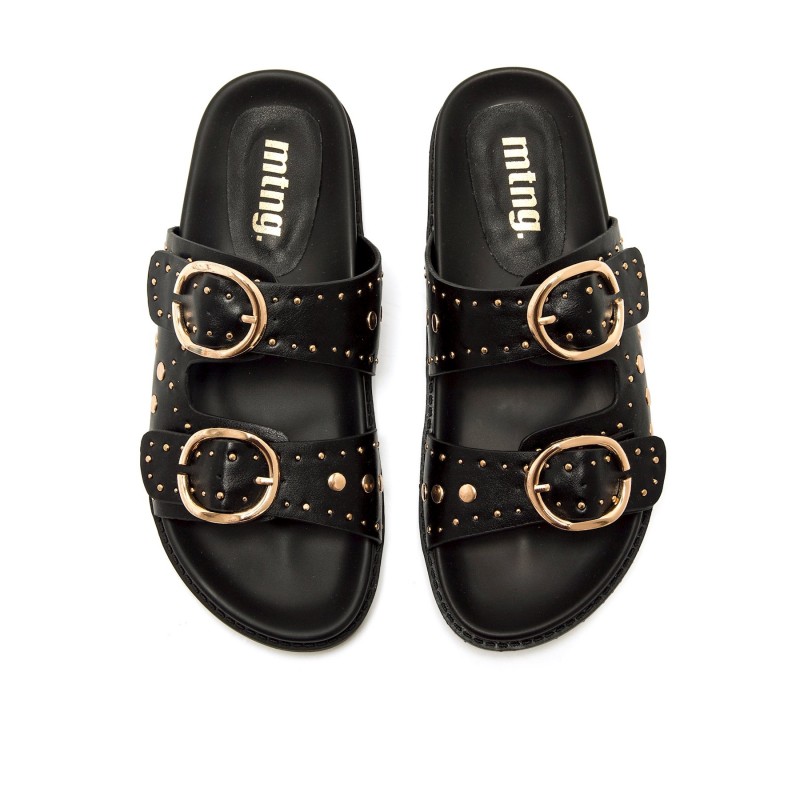 Sandalias Casual de Mujer MTNG SIA Negro 62667