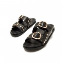 Sandalias Casual de Mujer MTNG SIA Negro 62667