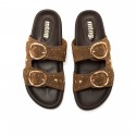 Sandalias Casual de Mujer MTNG SIA Marron 62668