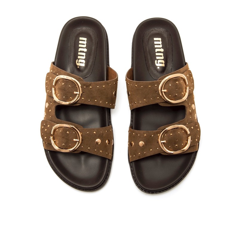 Sandalias Casual de Mujer MTNG SIA Marron 62668