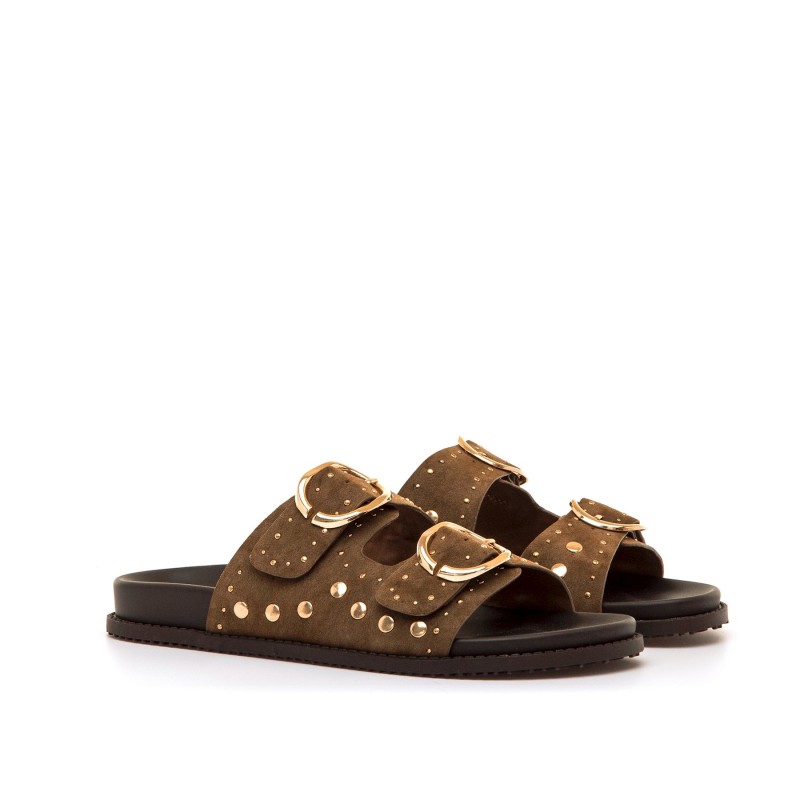 Sandalias Casual de Mujer MTNG SIA Marron 62668