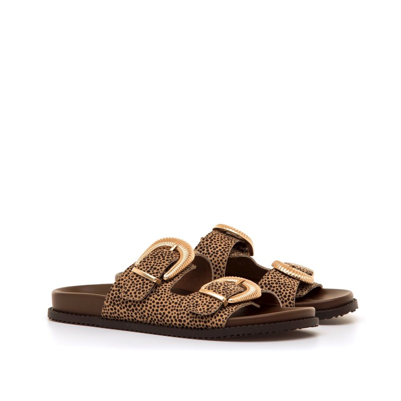 Sandalias Casual de Mujer MTNG SIA Marron 62665