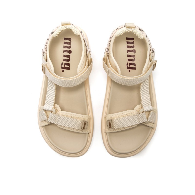 Sandalias Casual de Mujer MTNG SUNNY Beige 62750