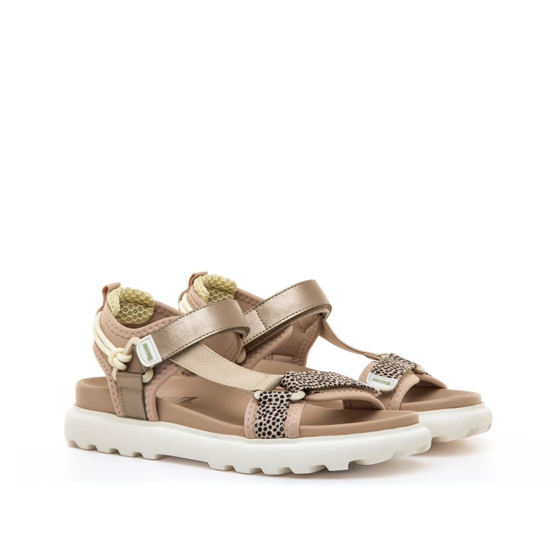 Sandalias Casual de Mujer MTNG SUNNY Beige 62752
