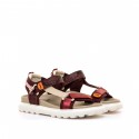 Sandalias Casual de Mujer MTNG SUNNY Rojo 62753