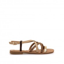 Sandalias Casual de Mujer MTNG TATIANA Beige 62692