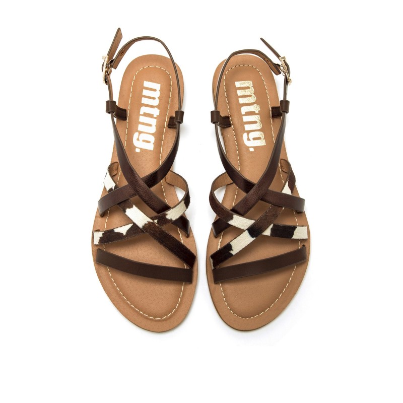 Sandalias Casual de Mujer MTNG TATIANA Marron 62693