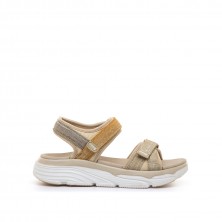 Sandalias Casual de Mujer MTNG TSUNAMI Beige 62763