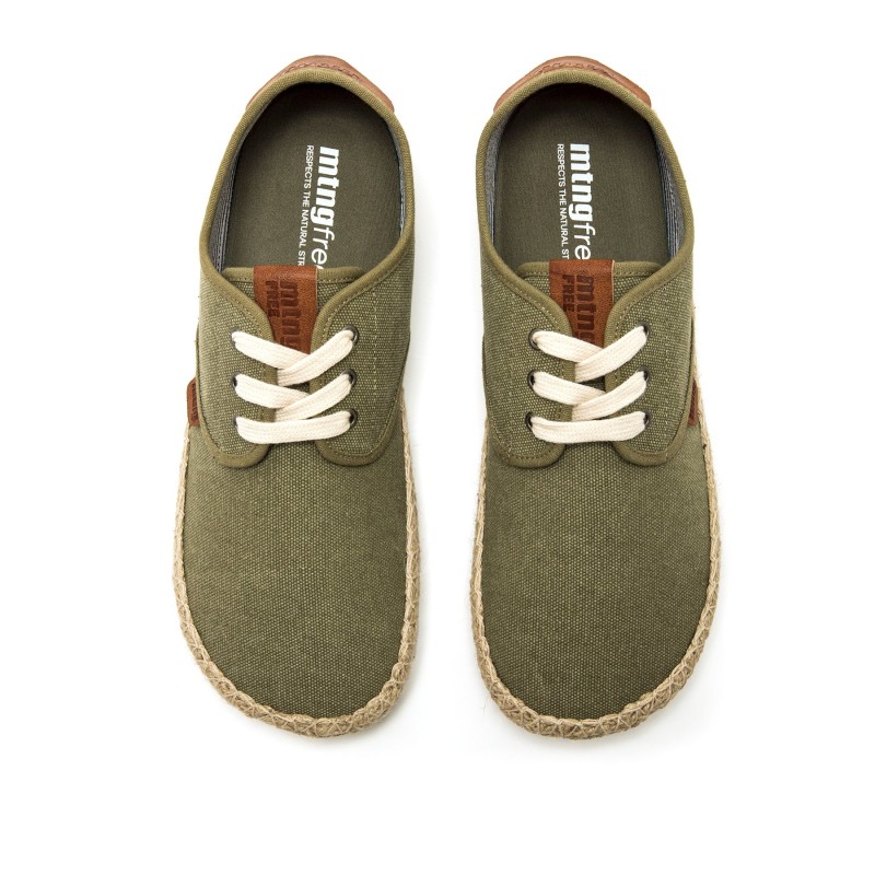 Zapatos Casual de Hombre MTNG FREE-BEQUI Verde 62774