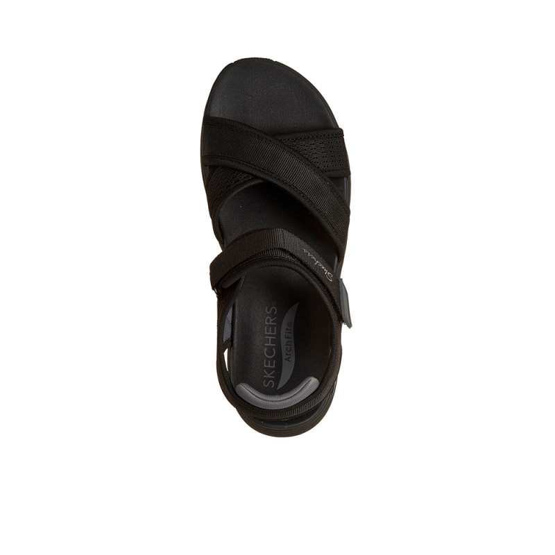 Sandalias Planas Mujer Skechers Arch Fit 2.0 - Feelin´bright Negro