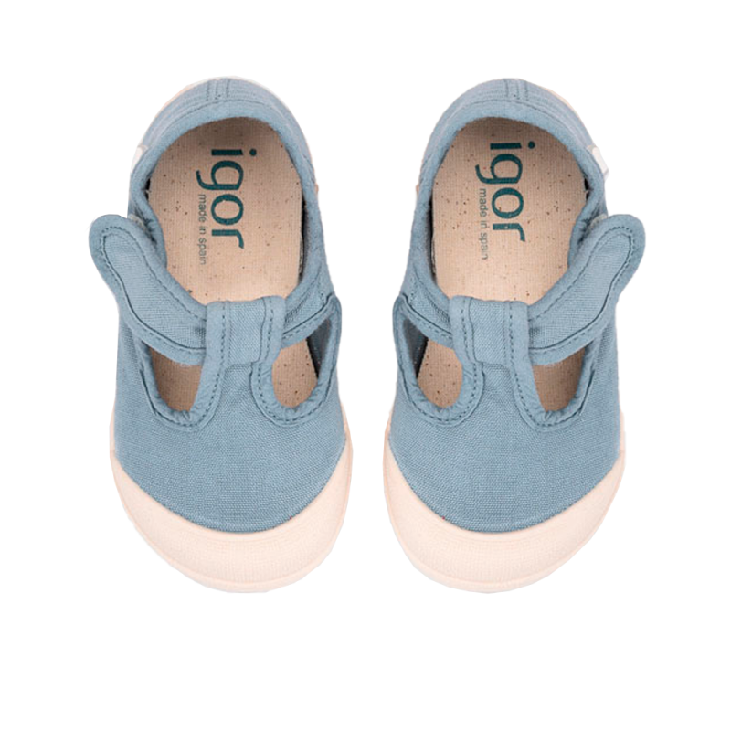 Zapatillas Lona Niño Igor 10332 Azul