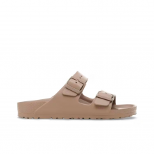 Flache Sandalen Damen Birkenstock Arizona Big Buckle Eva Taupe